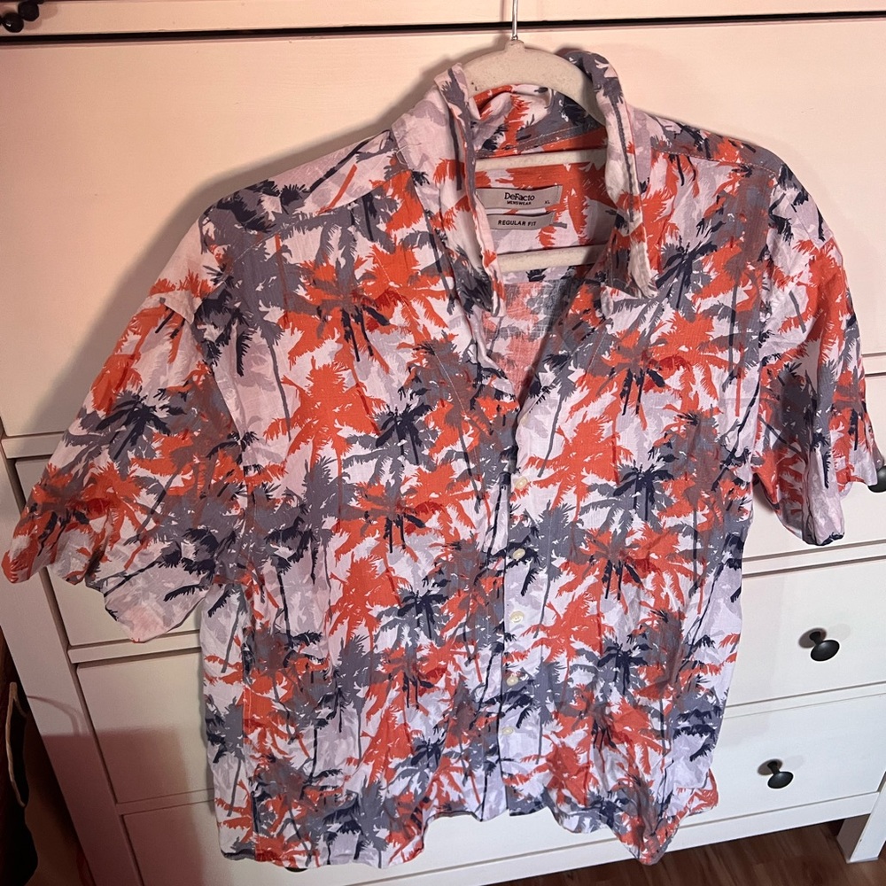 Defacto Button-Up Summer Shirt